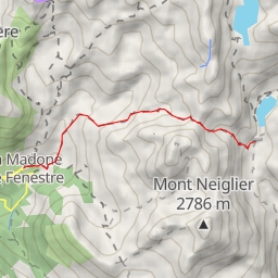 thumbnail for Pas du Mont Colomb Traversée W >> E, de la Madone de Fenestre au refuge de Nice