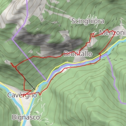 thumbnail for Epaule de Margoneggia Boucle Cavergno - Brontallo - Menzonio : anneau de la basse Valle Lavizzara