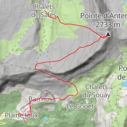 thumbnail for Pointe d'Anterne Depuis Plaine Joux
