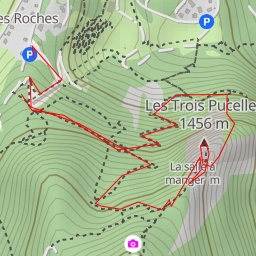 thumbnail for Trois Pucelles Grande Pucelle en rando-vertige
