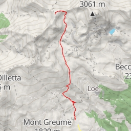 thumbnail for Mont de Vertosan - Sommet N Par le col Fenêtre