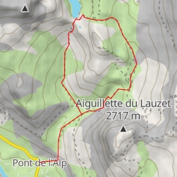 thumbnail for Grand Lac du Monêtier Tour des arêtes de la Bruyère