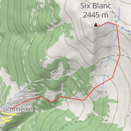 thumbnail for Six Blanc (Orsières) Par les Arpalles