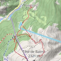 thumbnail for L'Arolette ou Tête de Balme versant N