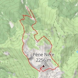 thumbnail for Pène Nère Par la Crête de Conques