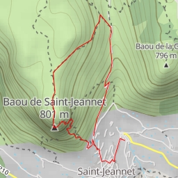 thumbnail for Baou de Saint-Jeannet Face SE (la voie rouge)