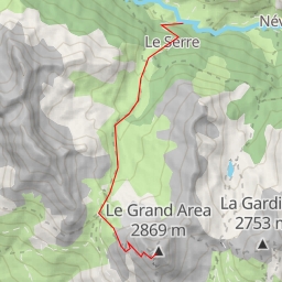 thumbnail for Le Grand Aréa Par le col de Buffère