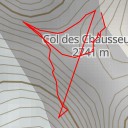 thumbnail for Col des Chasseurs (Peuterey) en boucle
