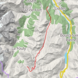 thumbnail for Col du Névé de la Rousse Les Ars Dessous >> Vichère par la combe de l'A