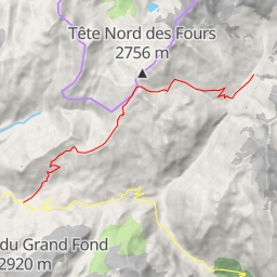 thumbnail for Col des Fours Traversée Plan de la Lai >> Les Mottets