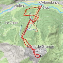 thumbnail for Mont de Grange Couloir de Pertuis