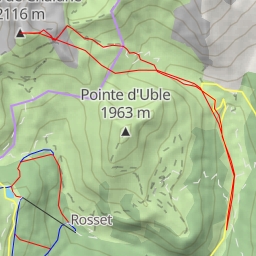 thumbnail for Pointe de Chalune Par la Combe du Foron