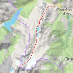 thumbnail for Pic de l'Étendard Versant NE (voie normale - à ski)