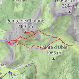 thumbnail for Pointe de Chalune Circuit : Col de la Bolire > pointe de Chavasse > col et pointe de Chalune