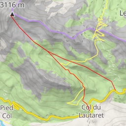 thumbnail for Pic des Trois Évêchés Versant SE (Vallon de Roche Noire)