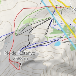 thumbnail for Pic de l'Estanyol Couloir du PG