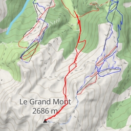 thumbnail for Grand Mont d'Arêches Combe N par le lac Tournant