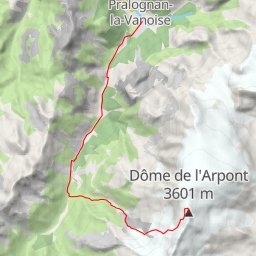 thumbnail for Dôme de l'Arpont Versant W, par le Col supérieur du Génépy
