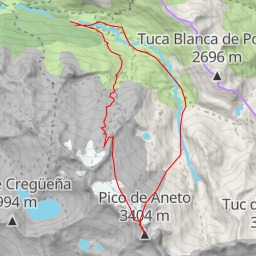 thumbnail for Aneto Par le refuge de la Rencluse (Voie Normale)