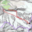 thumbnail for Pointe Dufour Arête W (voie normale)