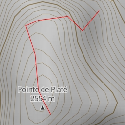 thumbnail for Pointe de Platé Arête N