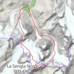 thumbnail for Pointe d'Oren E Traversée Vignettes → Glacier d'Arolla