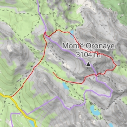 thumbnail for Tête de Moïse (Monte Oronaye) Tour anti-horaire depuis le Col de Larche