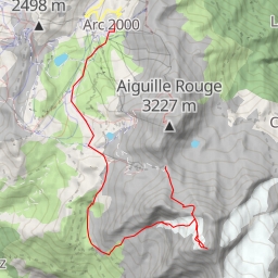 thumbnail for Mont Pourri Versant W - Grand Col → Col des Roches → Glacier du Geay