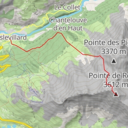thumbnail for Pointe de Ronce Versant NW, par le ravin de Charboillon