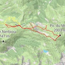 thumbnail for Pic du Mont Versant NW, par les crêtes de Hautacam