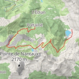 thumbnail for Roc de Tavaneuse traversée complète de Prétairié au lac des Plagnes