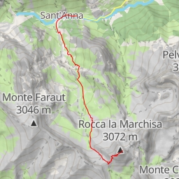 thumbnail for Rocca la Marchisa Par le Col de Vers depuis Sta-Anna di Bellino