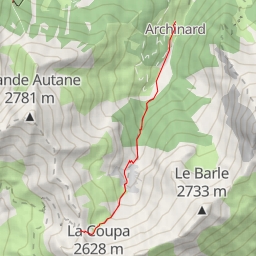 thumbnail for Col de Rouannette Versant NE