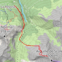 thumbnail for Aiguille de Scolette - Antécime NW Versant NW