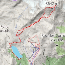 thumbnail for Dent Parrachée Par le versant S du Col de la Dent Parrachée (voie normale)