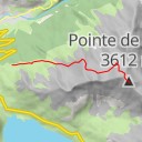 thumbnail for Pointe de Ronce Versant NW, depuis la route du Mont Cenis