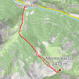 thumbnail for Monte Vaccia Par le vallon du Rio Costis