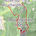 thumbnail for Le Moucherotte Face E en traversée - depuis St Nizier