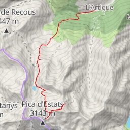 thumbnail for Pique d'Estats Par le refuge du Pinet et/ou le pic de Montcalm