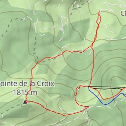 thumbnail for Croix de l'Écuelle ou Pointe de la Croix Face N