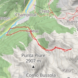 thumbnail for Mont Castello - Col 2558 m Par le vallon de Mascognaz