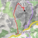thumbnail for Mont Chaberton Versant NW par le Col du Chaberton