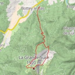 thumbnail for Grande Sure Couloir de Jusson en boucle par le Cul de Lampe