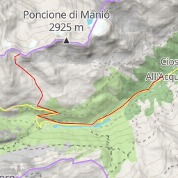 thumbnail for Pizzo Forcella Versant S, par la Sidelenlücke