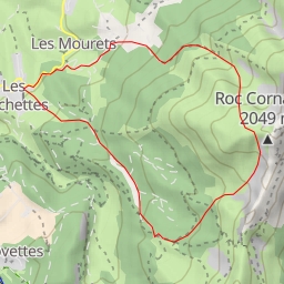 thumbnail for Plateau du Cornafion Traversée S >> N