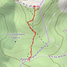 thumbnail for Pointe de Miribel Par Plaine Joux