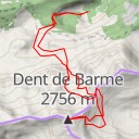 thumbnail for Dents Blanches - Dent de Barme Couloirs ENE