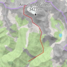 thumbnail for Aiguille Occidentale de la Saussaz Face SW