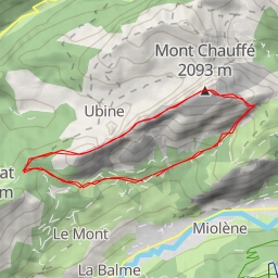 thumbnail for Mont Chauffé Traversée des Arêtes