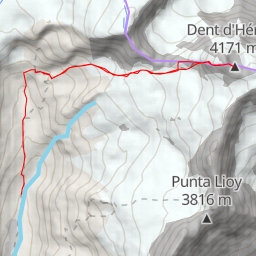thumbnail for Dent d'Hérens Arête de Tiefmatten / Tiefenmatten